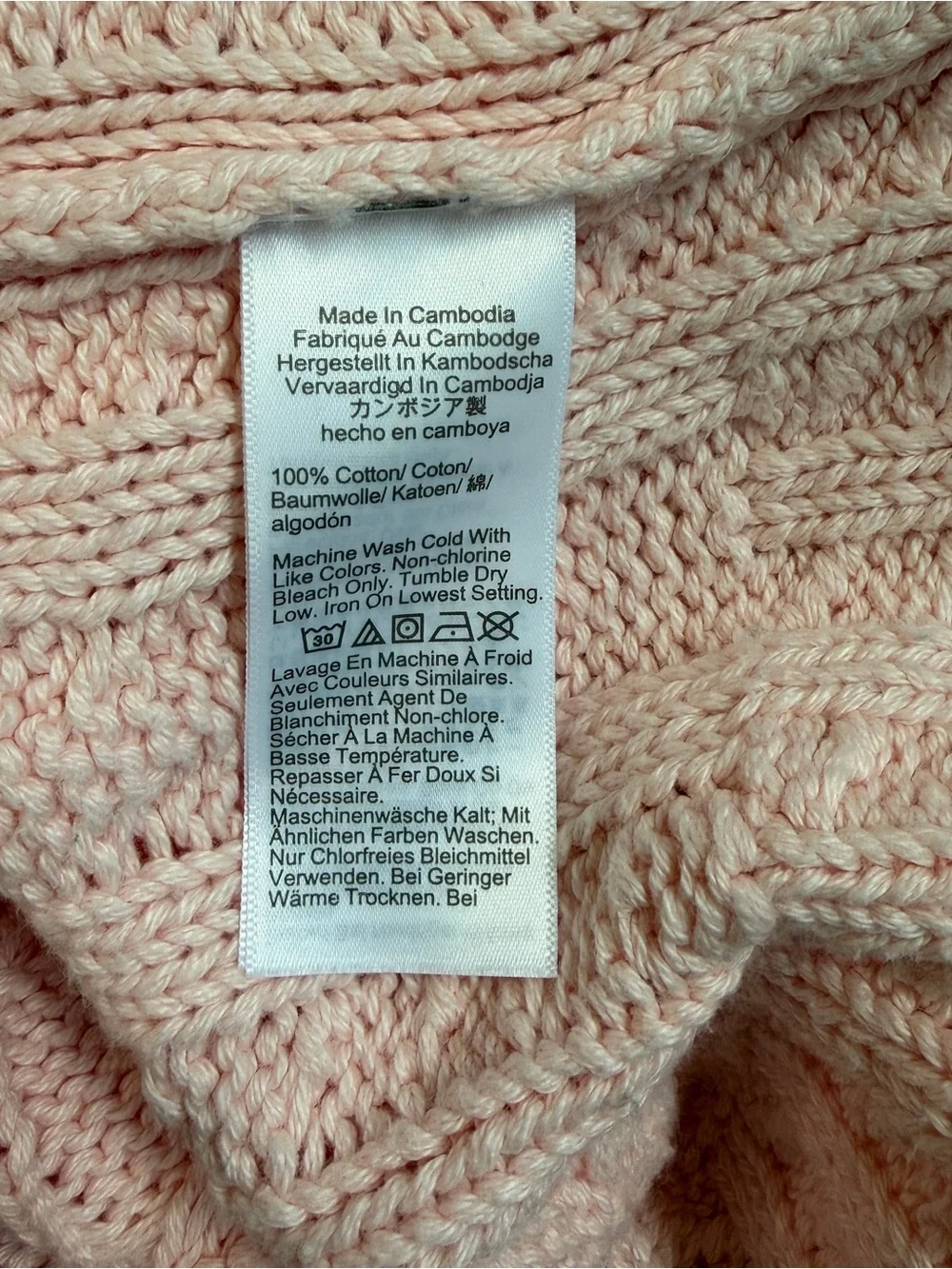 J crew Cable-knit crewneck sweater